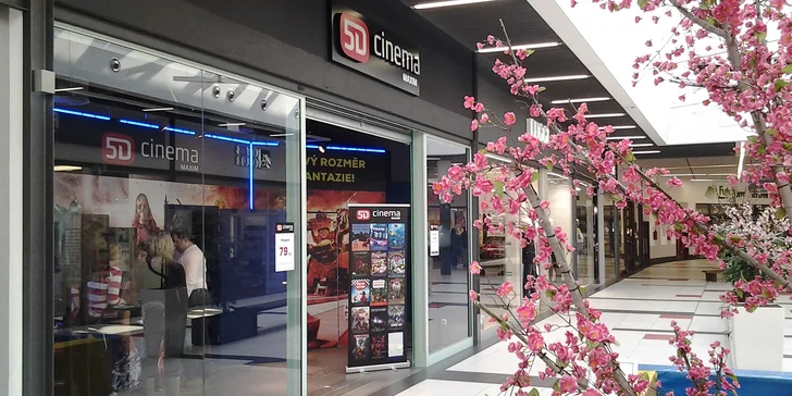 Zažijte pátou dimenzi: až 4 vstupenky na libovolný film v 5D Cinema Maxim v Praze nebo Ostravě