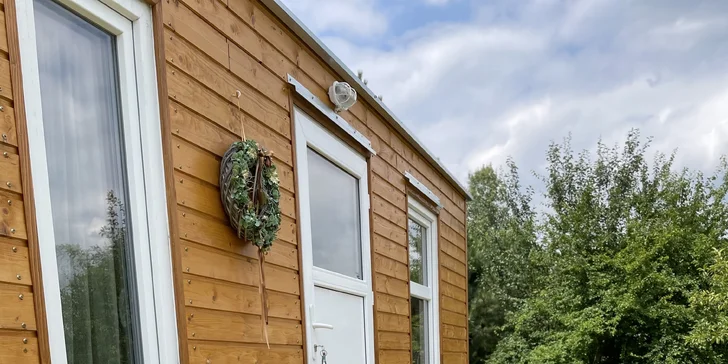 Pobyt v Českém Švýcarsku uprostřed eko zahrady: apartmány, maringotka nebo tiny house
