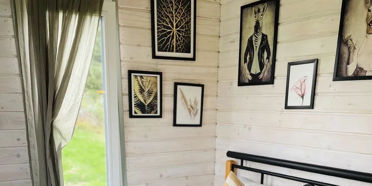 Pobyt v Českém Švýcarsku uprostřed eko zahrady: apartmány, maringotka nebo tiny house