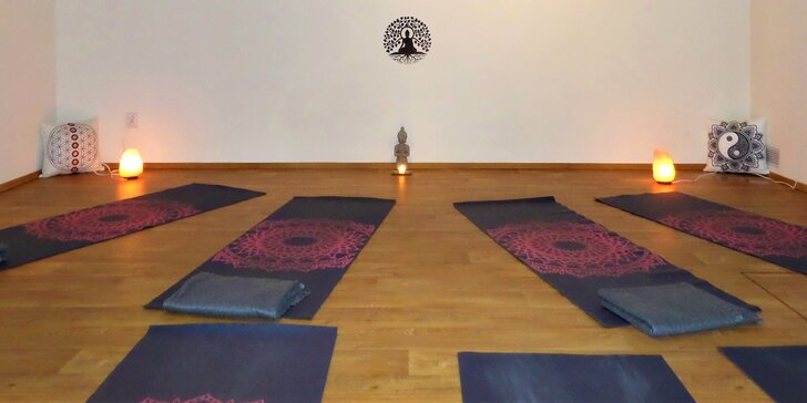 1, 3 nebo 5 vstupů na lekce jógy dle výběru ve studiu Santosha na Vinohradech