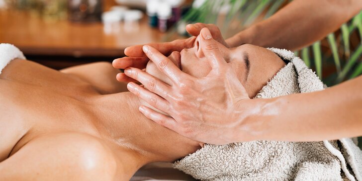 Uvolnění těla i mysli: masáž rukou, dekoltu a obličeje i jemná masáž přes oblečení, 60-90 minut