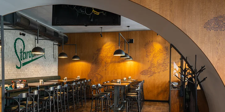 Otevřený voucher do restaurace Potrefená husa: konzumace v hodnotě 500 nebo 1000 Kč