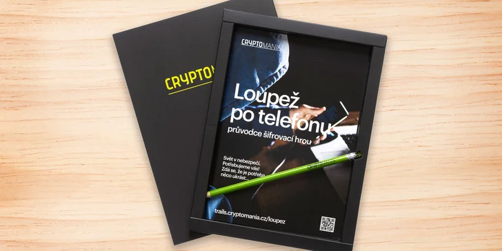 Napínavá šifrovací hra v pohodlí domova: Loupež po telefonu až pro 5 hráčů