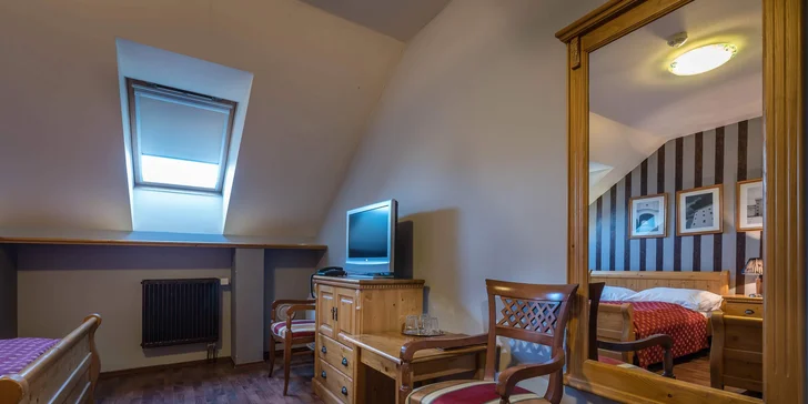 Romantický relax plný zážitků s polopenzí i wellness