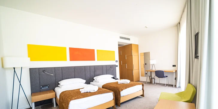 4* dovolená v Chorvatsku: polopenze či plná penze, neomezený vstup do aquaparků, 2 děti zdarma