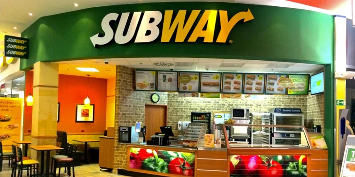 Svačina ze Subway: libovolný sendvič a pečené brambory s omáčkou pro 1 nebo 2 osoby