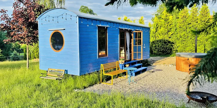 Pobyt v Českém Švýcarsku uprostřed eko zahrady: apartmány, maringotka nebo tiny house