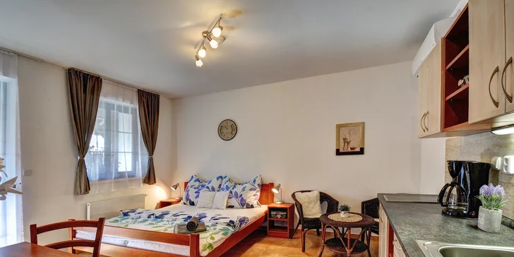 Pobyt v historickém centru Třeboně: penzion s výhledem na zámek a komfortními apartmány