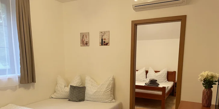 Pobyt v historickém centru Třeboně: penzion s výhledem na zámek a komfortními apartmány