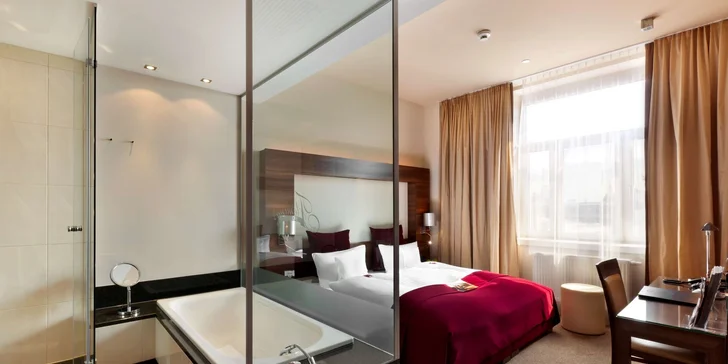 Pobyt v elegantním 4* hotelu poblíž vídeňské radnice i rezidence Hofburg: snídaně a neomezený wellness