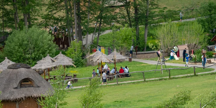 Celodenní vstup do Farmaparku včetně všech atrakcí a kyblík krmení nebo plyšák