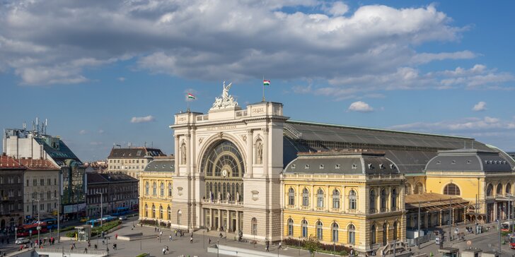 Pobyt v 4* hotelu v Budapešti: u nádraží a metra, snídaně, first minute sleva