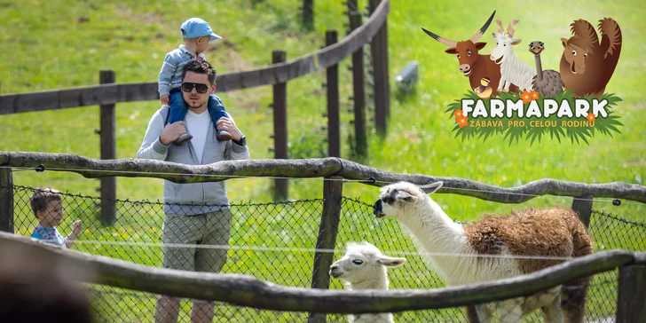 Vstupné na víkendové akce ve Farmaparku: celodenní program, vystoupení, známé osobnosti, zvířátka, atrakce