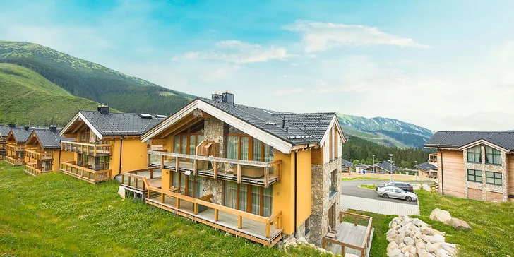Dovolenka v horských Chaletoch v Jasnej v luxusných apartmánoch aj s vlastnou saunou a výhľadom na hrebene Nízkych Tatier