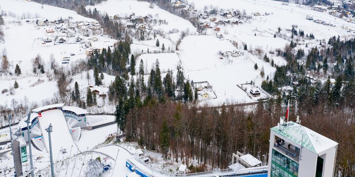 5* relax v polských Beskydech: bazén s výhledem, wellness a polopenze, v zimě super na lyže
