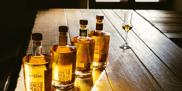 Degustace whisky s tapas a kávou pro dva: 8 vzorků od Thomas Dyntar distillery