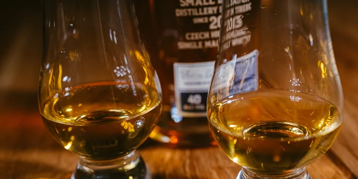 Degustace whisky s tapas a kávou pro dva: 8 vzorků od Thomas Dyntar distillery