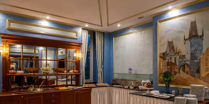 Romantika ve 4* hotelu kousek od Petřína: pobyt se snídaní i víkend s piknikem