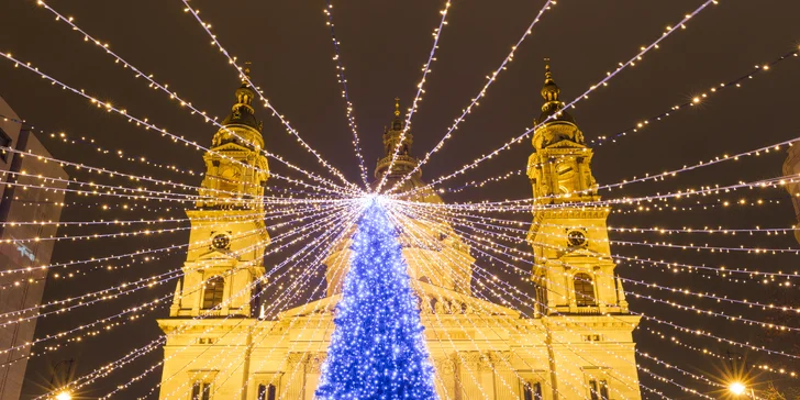 Dvoudenní zájezd do adventní Budapešti a lázní Szechényi