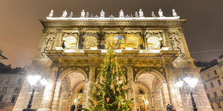 Dvoudenní zájezd do adventní Budapešti a lázní Szechényi