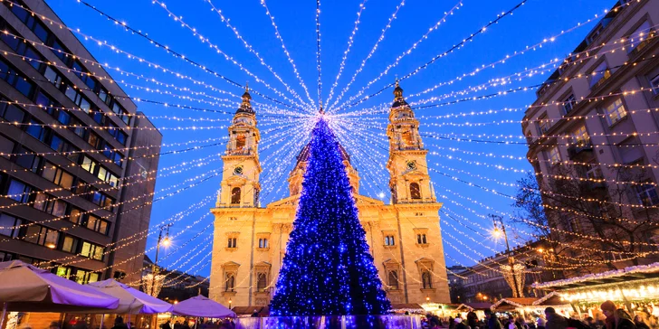 Dvoudenní zájezd do adventní Budapešti a lázní Szechényi