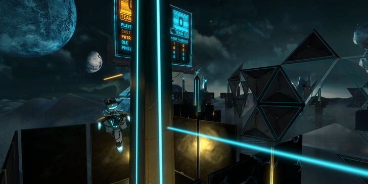 Virtuální střílečka Tower Tag s haptickými vestami až pro 8 hráčů