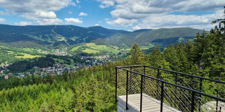 Aktivní dovolená v Krkonoších pro rodiny s dětmi nebo přáteli v pohodlném apartmánu