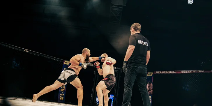 I Am Fighter: vstupné na galavečer MMA v Královce s kopou hvězd ze světa bojových sportů