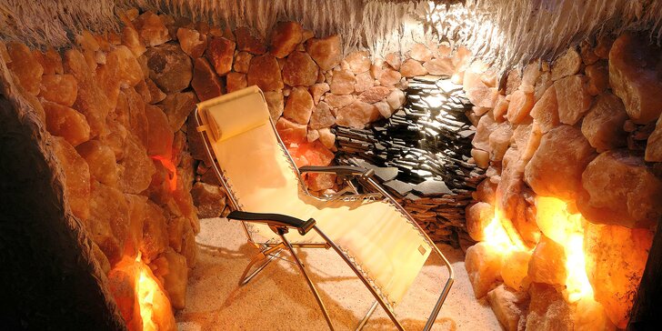 Relaxace v solné jeskyni: samostatné vstupy, permanentky nebo privátní pronájem