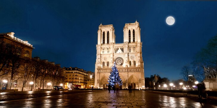 Poznejte krásu vánoční Paříže: Francie letecky z Vídně, tři noci a snídaně, Eiffelovka i Versailles