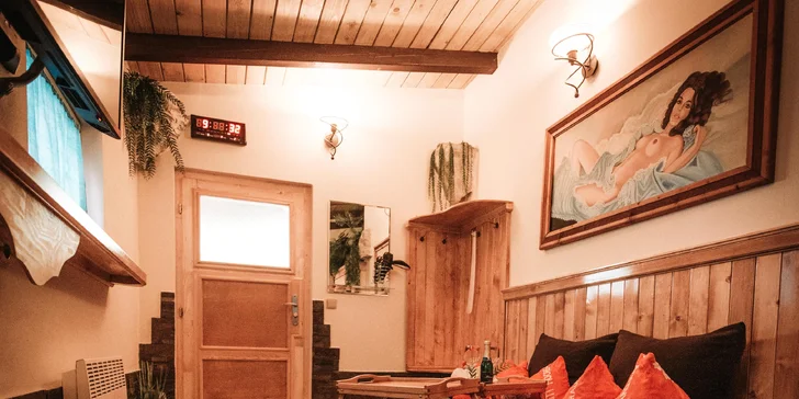 Užijte si až 3 hodiny soukromého odpočinku: Wellness Resort Svět s vířivkou a saunou