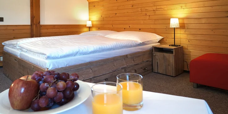 Pobyt v Krkonoších se snídaní i neomezenou konzumací prosecca