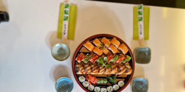 Pestrá paleta na vašem talíři: sushi sety wasabi s 27 nebo 32 kousky