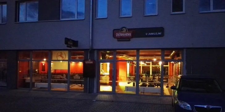 Otevřený voucher do restaurace Jubilejní Ostravarna v hodnotě 500 či 1000 Kč