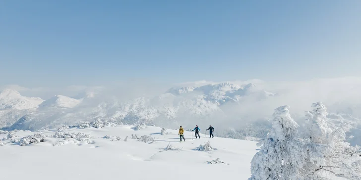 Dovolená v Alpách: moderní horský hotel COOEE alpin Dachstein se snídaní či polopenzí a saunami