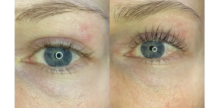 Řasy jako z reklamy: Lash lifting a barvení řas vč. výživy