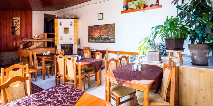 Rodinný penzion pod Vysokými Tatrami: jídlo i možnost wellness