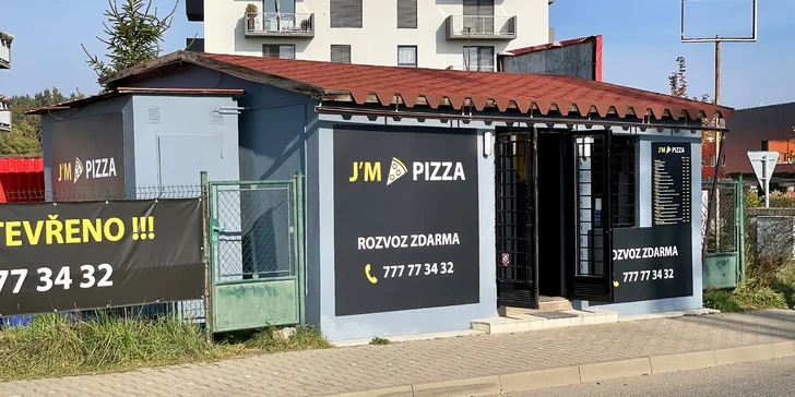 Jedna nebo čtyři pizzy podle výběru na odnos s sebou nebo rozvoz