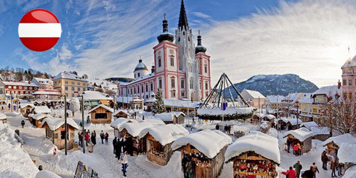 Advent v rakouském Mariazell s veselicí čertů