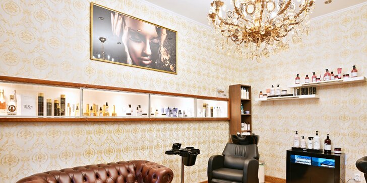 Dámský střih včetně stylingu pro krátké i dlouhé vlasy v salonu Golden Beauty