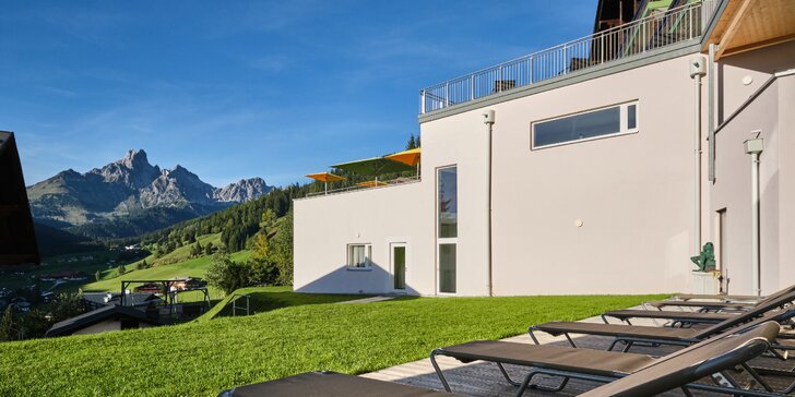 Léto a podzim v rakouských Alpách: 4* hotel s bohatou polopenzí a neomezeným wellness