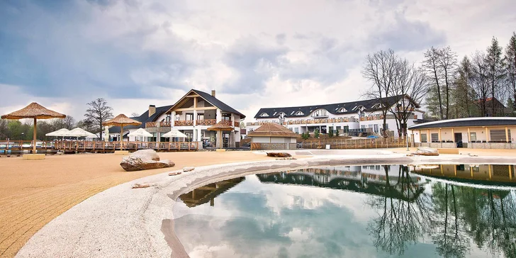 Jako u moře: 4* resort v Polsku, polopenze a neomezený wellness i solná jeskyně