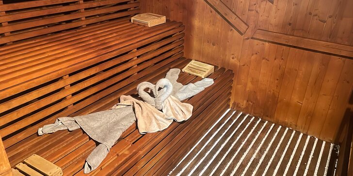Privátní wellness: 60 minut soukromého saunování, relaxační zóna jen pro vás