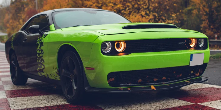 Zapůjčení nadupaného Dodge Challenger na 24 nebo 48 hodin i celý víkend