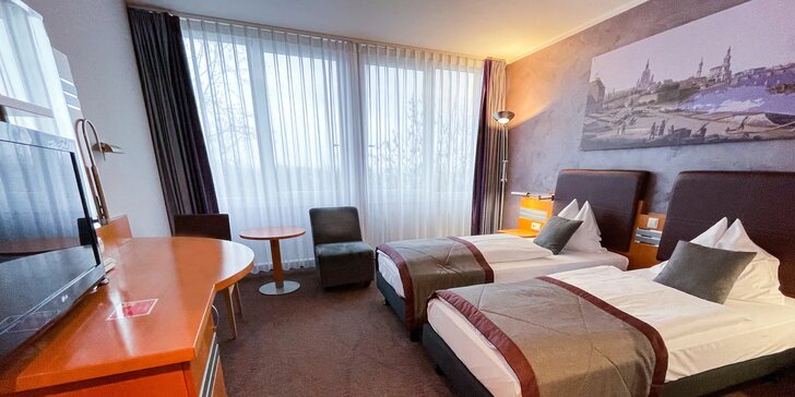 Za adventními trhy do Drážďan, hotel jen 15 min autem od centra, snídaně i wellness