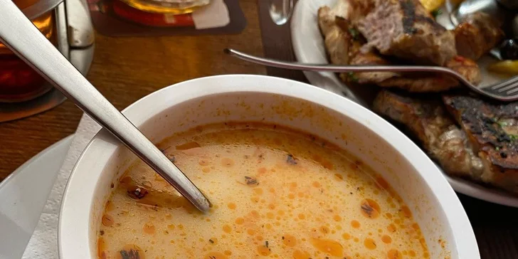 Otevřený voucher do bulharské restaurace v hodnotě 500 nebo 800 Kč