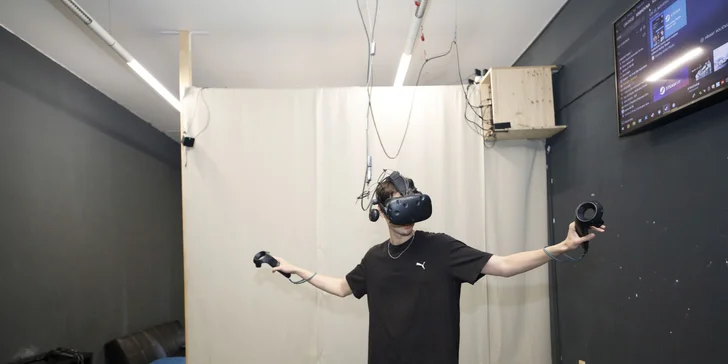 Virtuální realita na špičkovém herním zařízení HTC Vive: 55 minut až pro 4 hráče, mnoho různých her