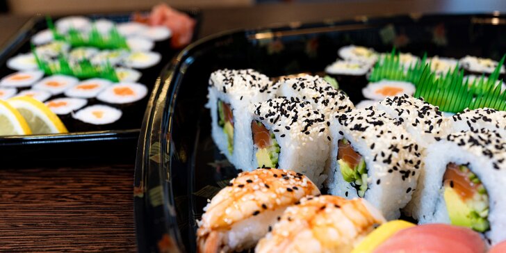 Otevřený voucher na 300, 500, 1000 nebo 2000 Kč do čínské restaurace: sushi, nudle, rýže i závitky