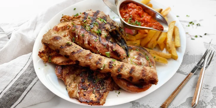 Otevřený voucher do bulharské restaurace v hodnotě 500 nebo 800 Kč