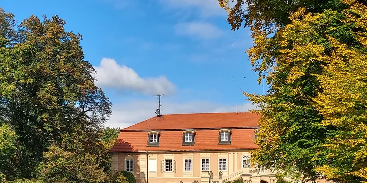 Zámecký pobyt pro dva: snídaně i 3chodová večeře a relaxace v sauně